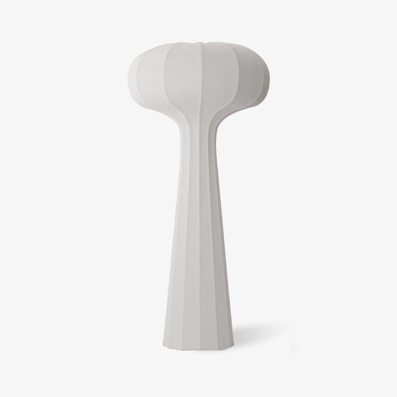 Petal vloerlamp met organische zijde met bloemblaadjes
