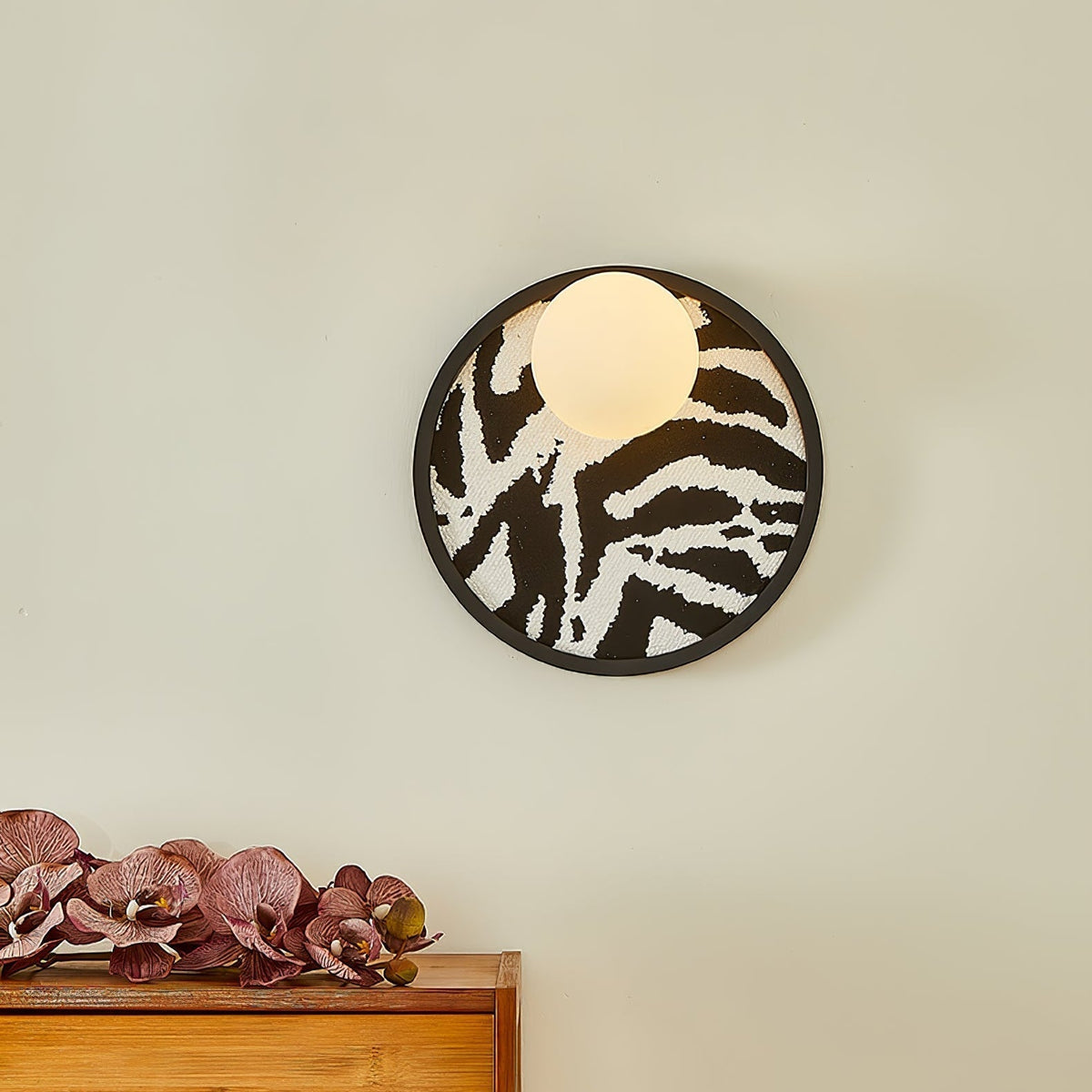 Sytala Premium Noordse kunst Orbit-vezel wandlamp