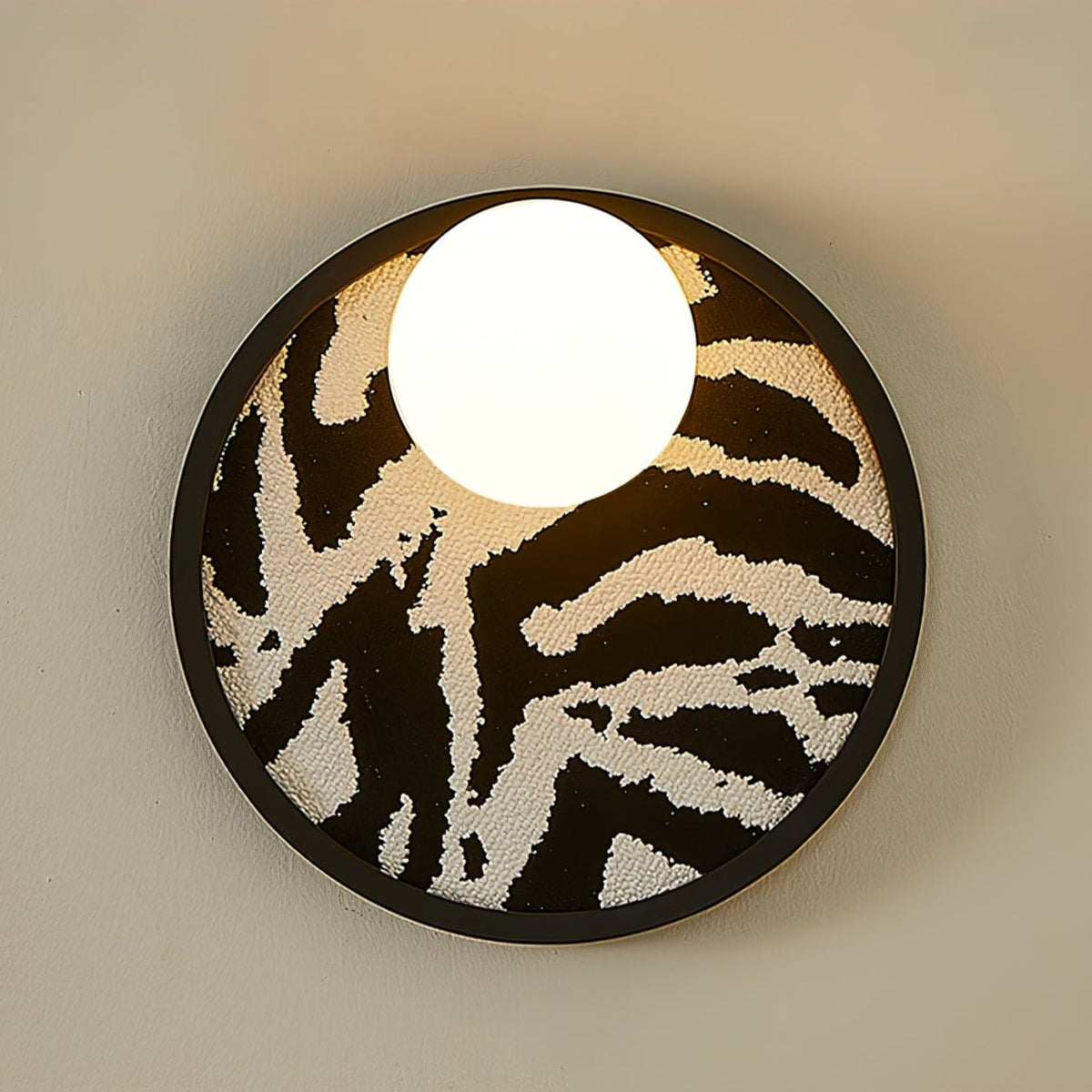 Sytala Premium Noordse kunst Orbit-vezel wandlamp