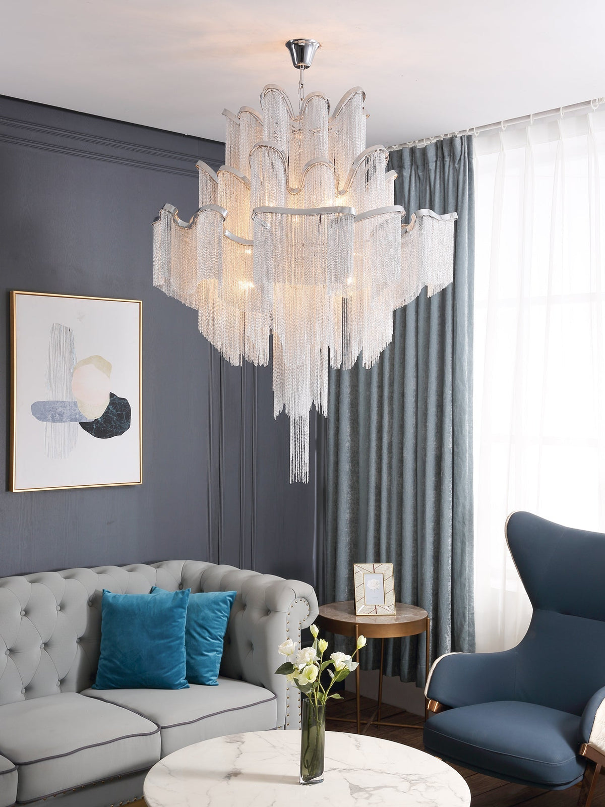 Noririne Stream Chain Kroonluchter