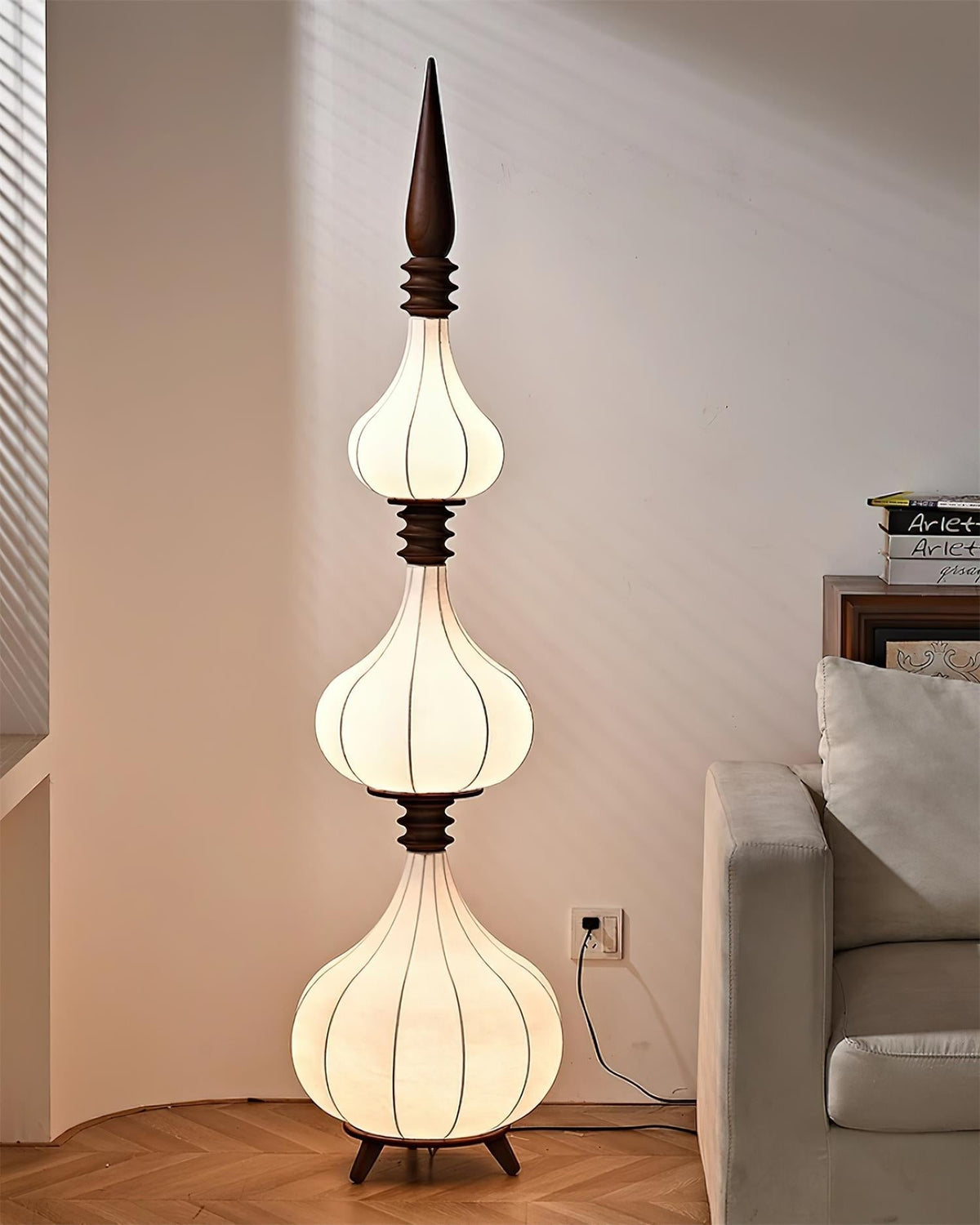 Pagoda vloerlamp