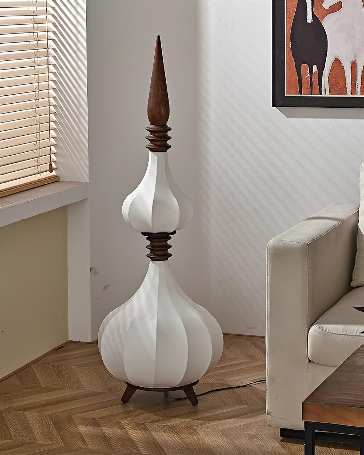 Pagoda vloerlamp