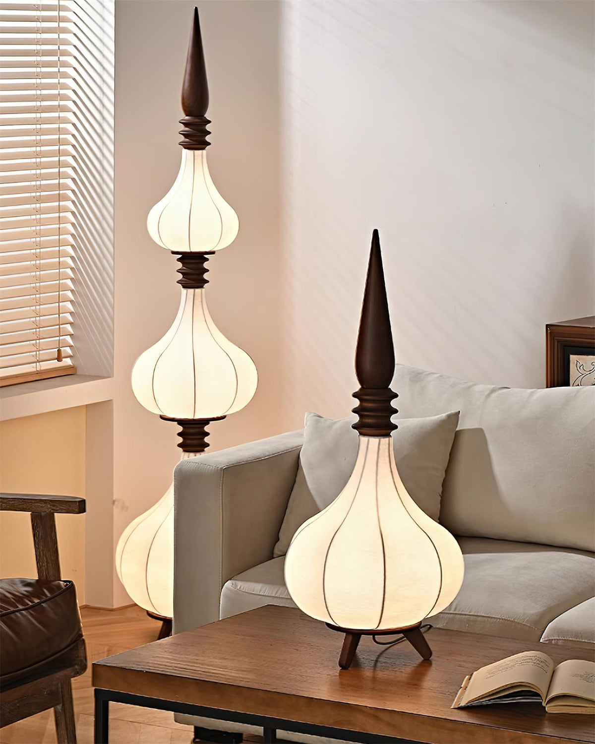 Pagoda vloerlamp