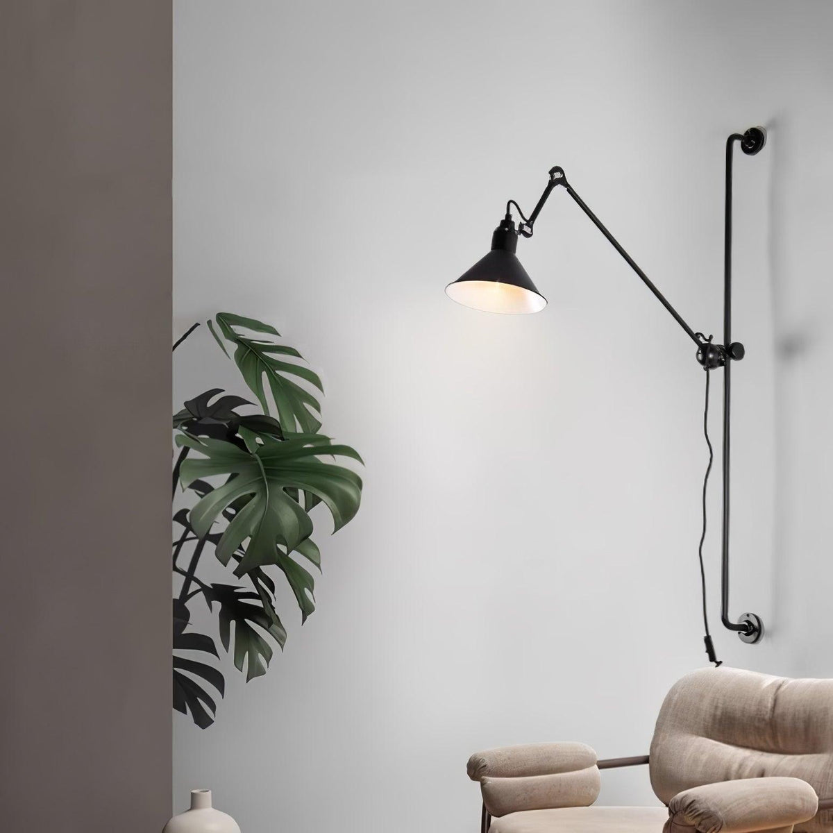Dral Support Frame Rocker wandlamp