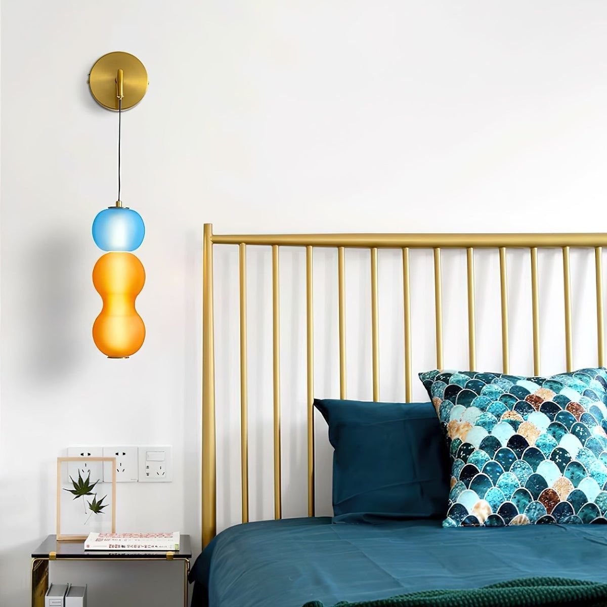 Eurtalia Moderne minimalistische wandlamp van glas