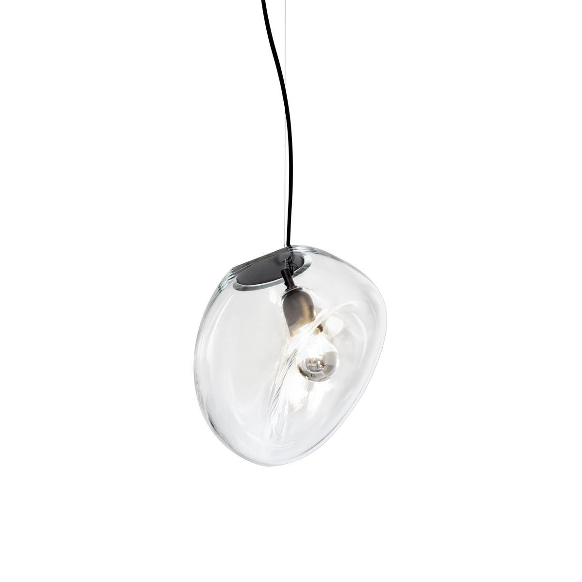 Rune minimalistische hanglamp met glazen kap