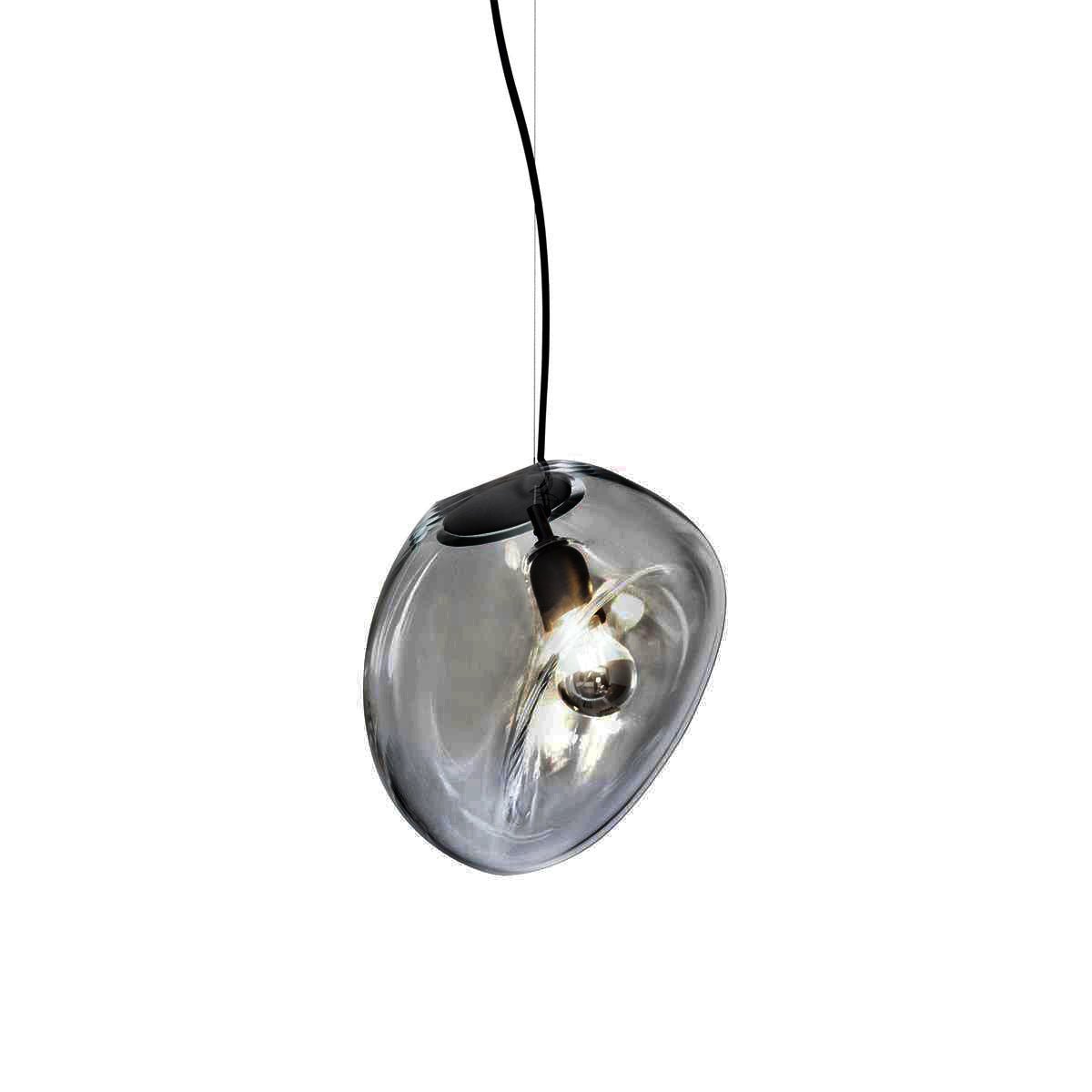 Rune minimalistische hanglamp met glazen kap