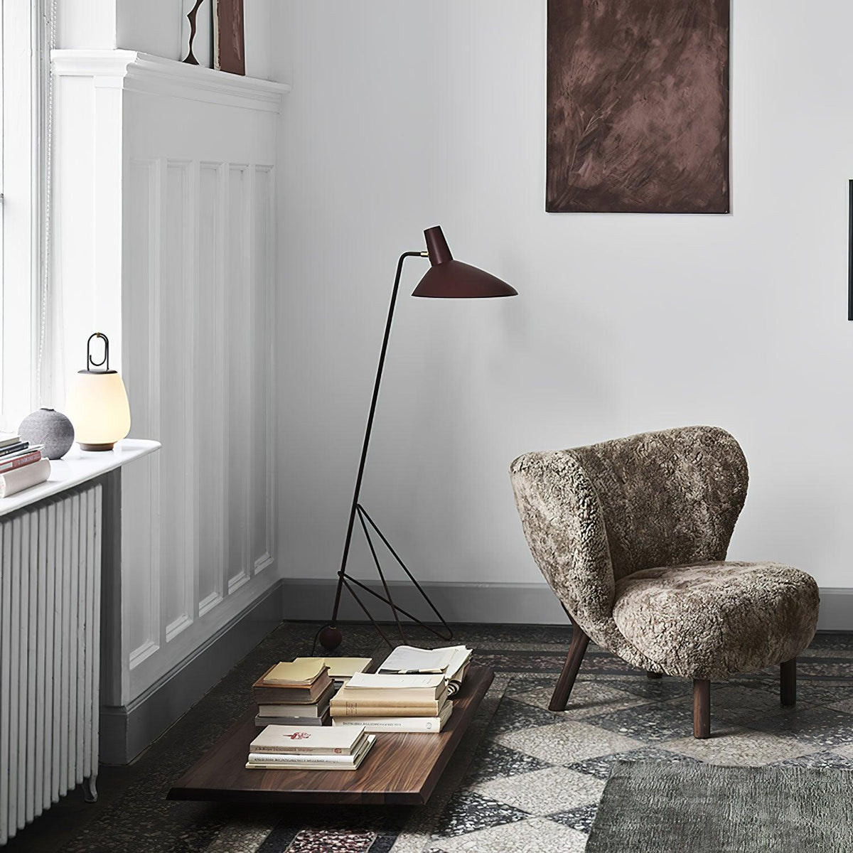 Caleleria Moderne vloerlamp in industriële stijl