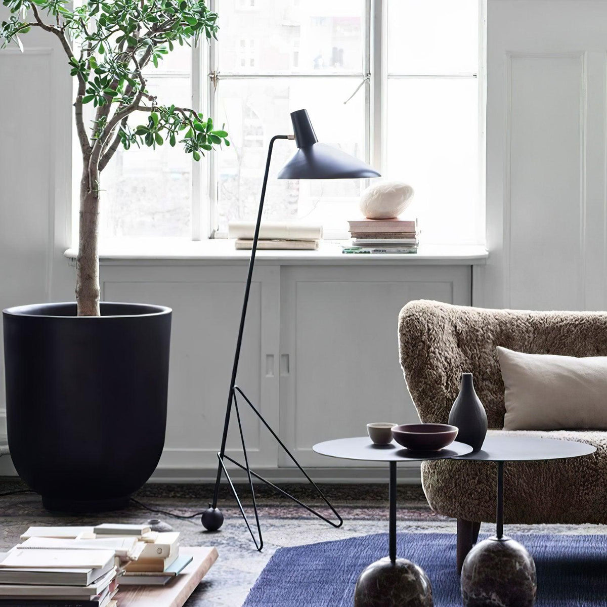 Caleleria Moderne vloerlamp in industriële stijl