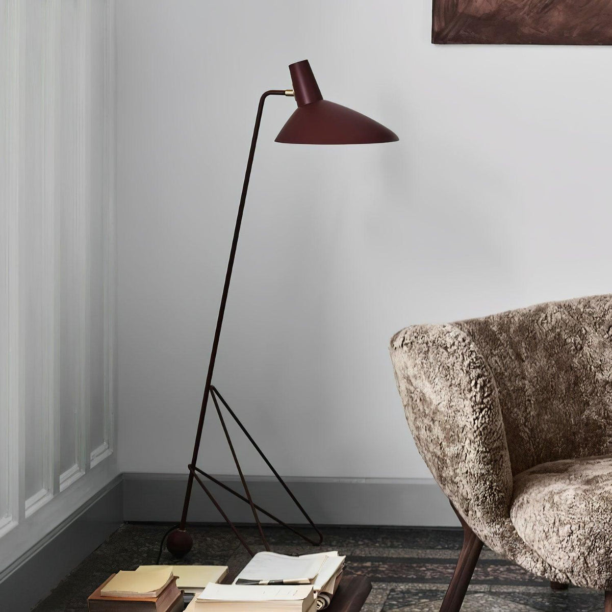 Caleleria Moderne vloerlamp in industriële stijl