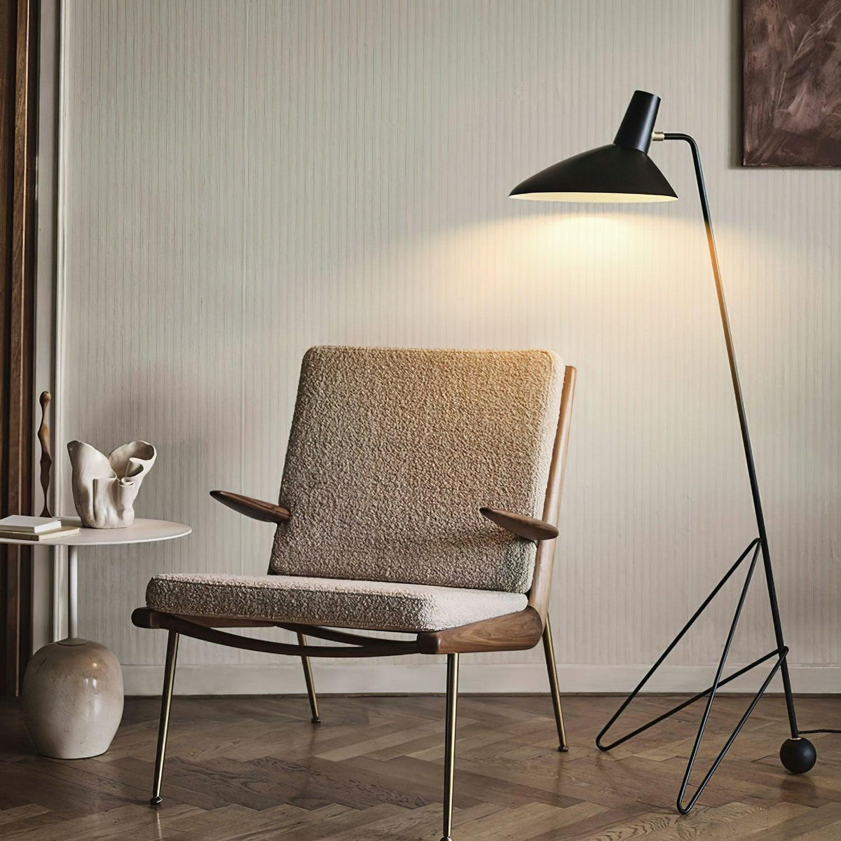 Caleleria Moderne vloerlamp in industriële stijl