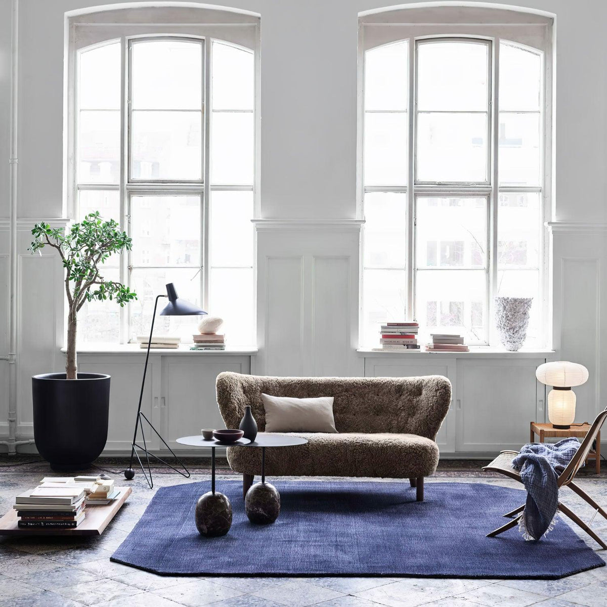 Caleleria Moderne vloerlamp in industriële stijl