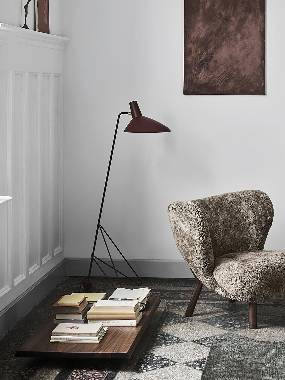Caleleria Moderne vloerlamp in industriële stijl