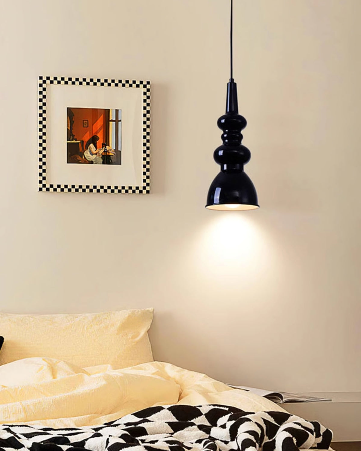 Hven Noordse kunst Noir hanglamp