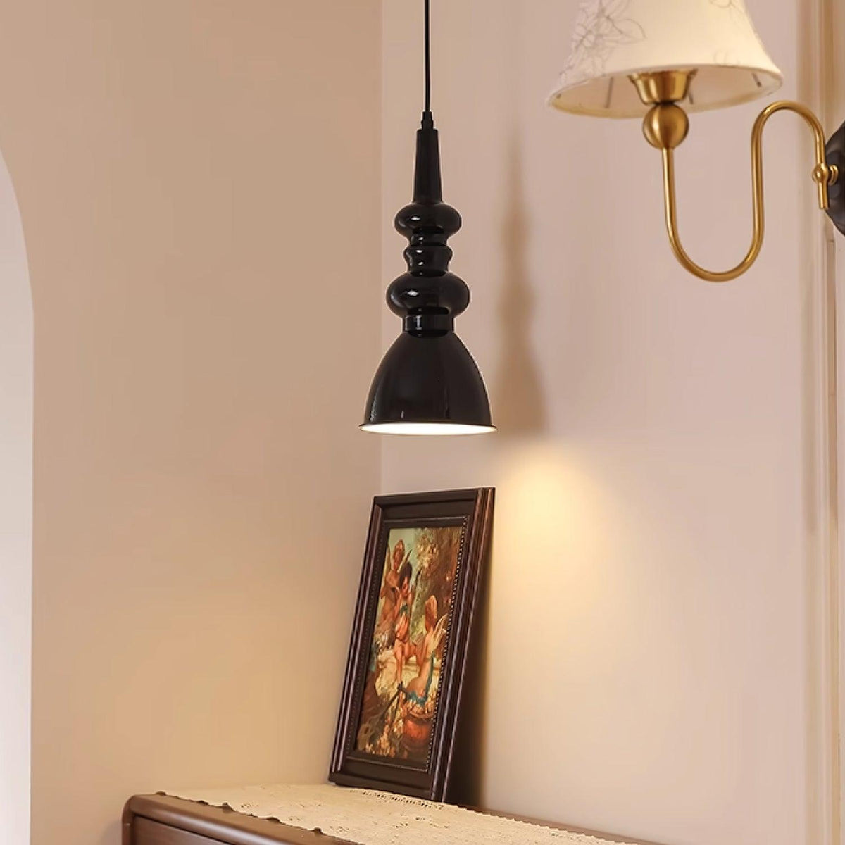 Hven Noordse kunst Noir hanglamp