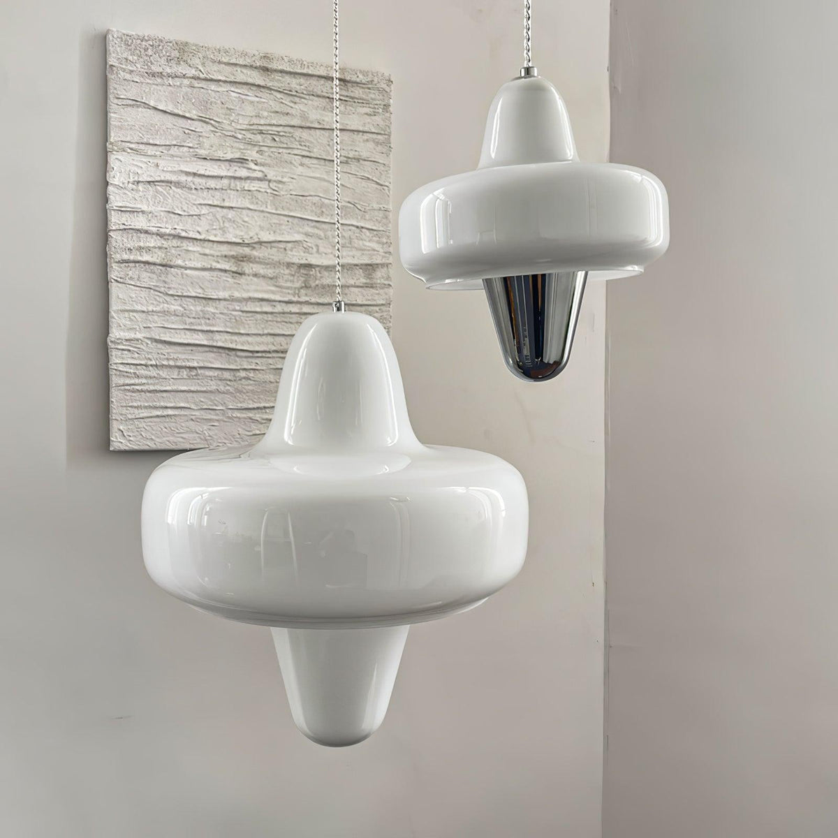 Nuvia minimalistische hanglamp van glas