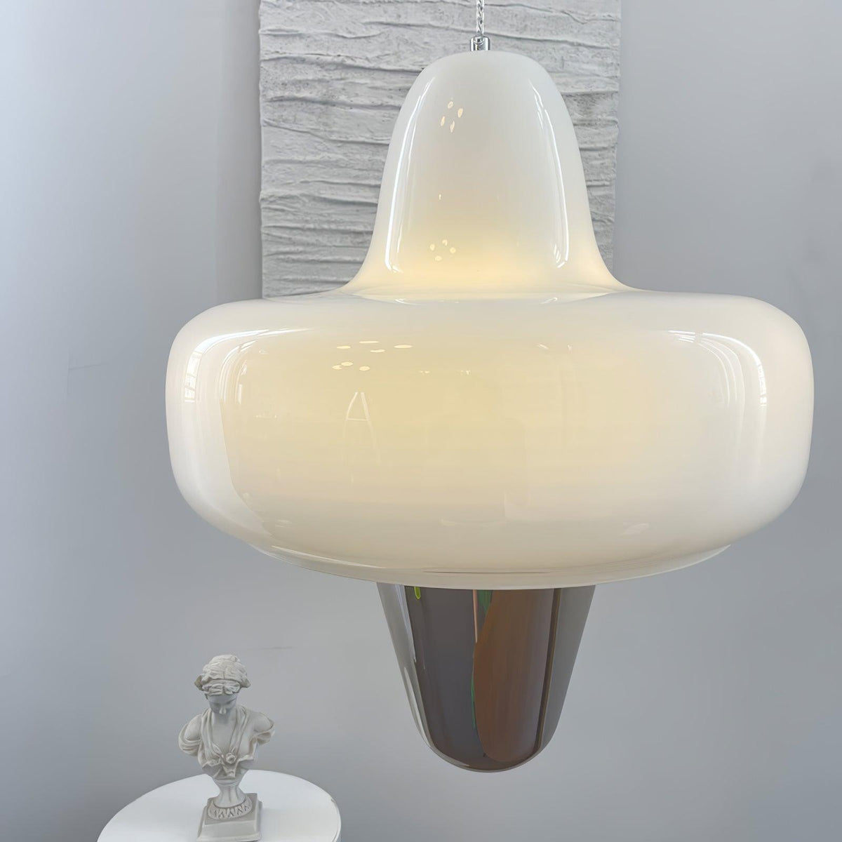 Nuvia minimalistische hanglamp van glas