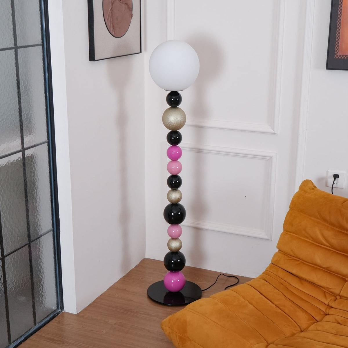 Beads vloerlamp
