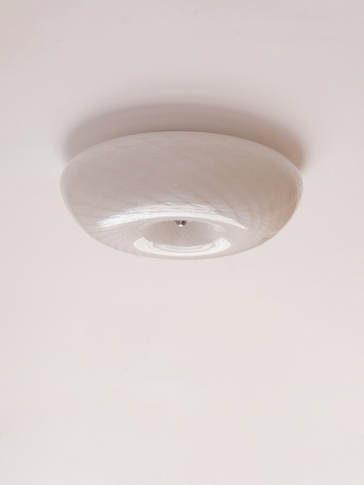 Swirl glas Vlakke plafondlamp