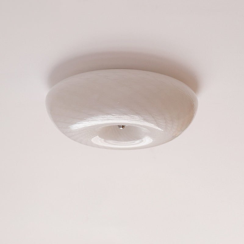 Swirl glas Vlakke plafondlamp