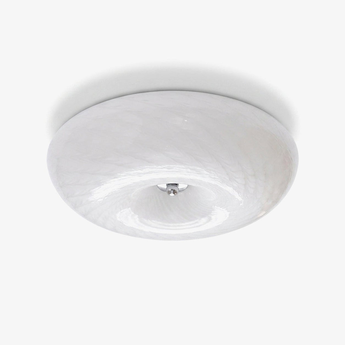 Swirl glas Vlakke plafondlamp