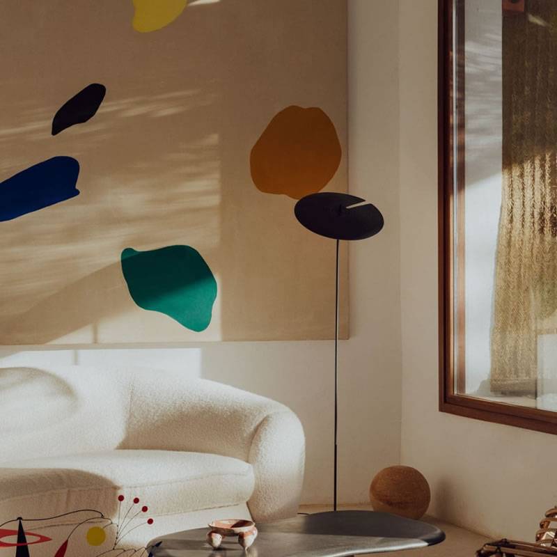 Spira moderne vloerlamp van aluminium