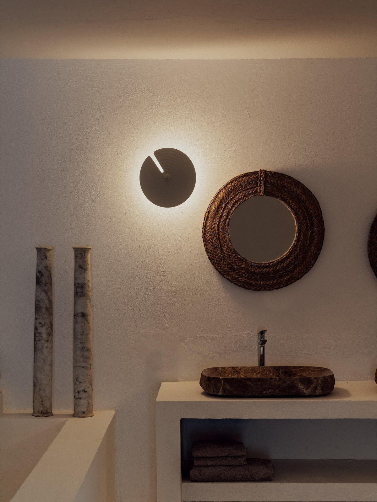 Avvarir klassieke Noordse kunst wandlamp