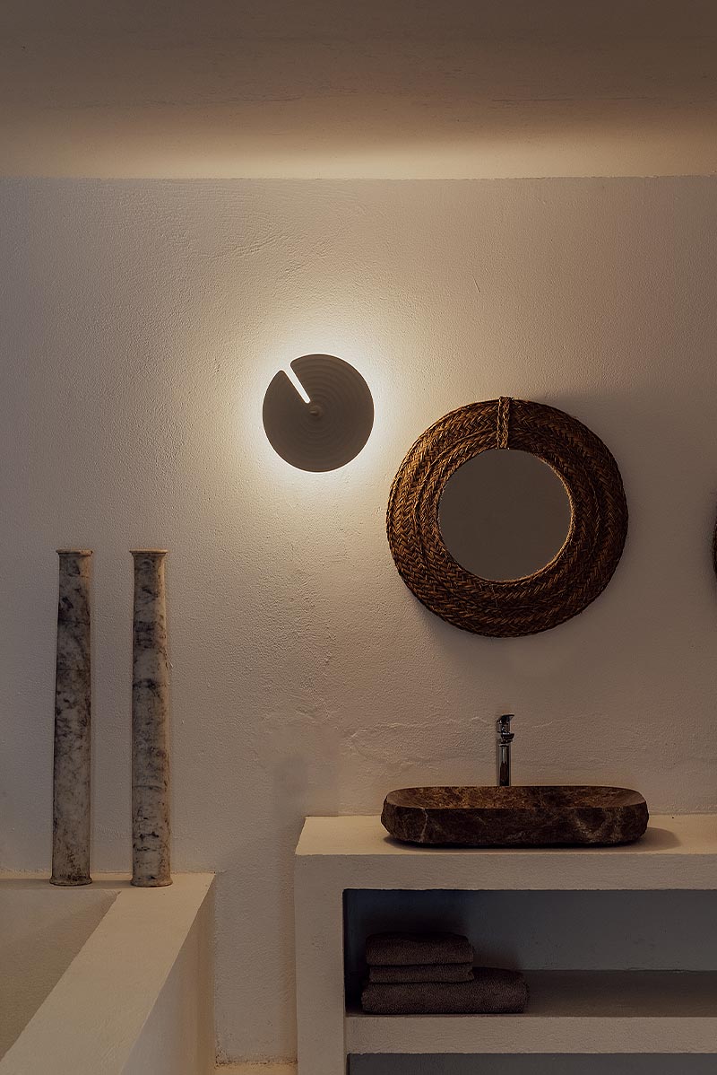 Avvarir klassieke Noordse kunst wandlamp