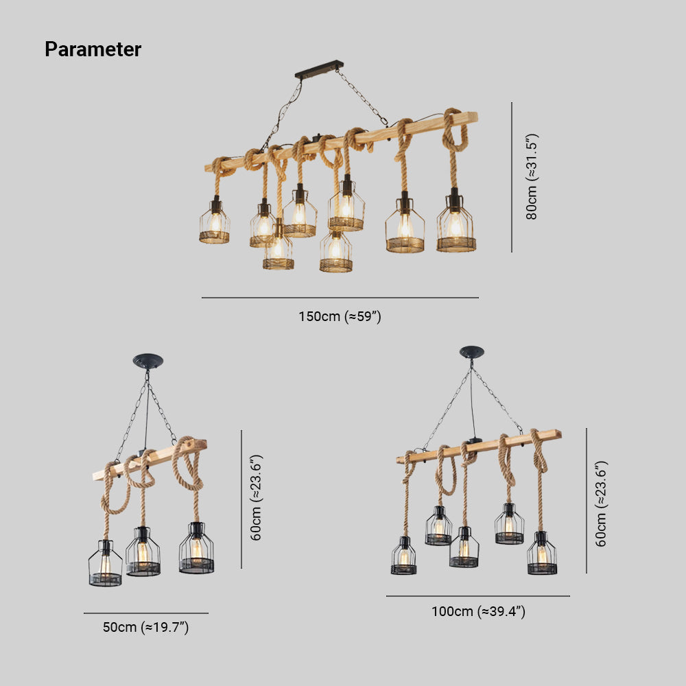 Epoch Retro LED Industriële Hanglampen Zwart Metaal Bar/Restaurant/Café