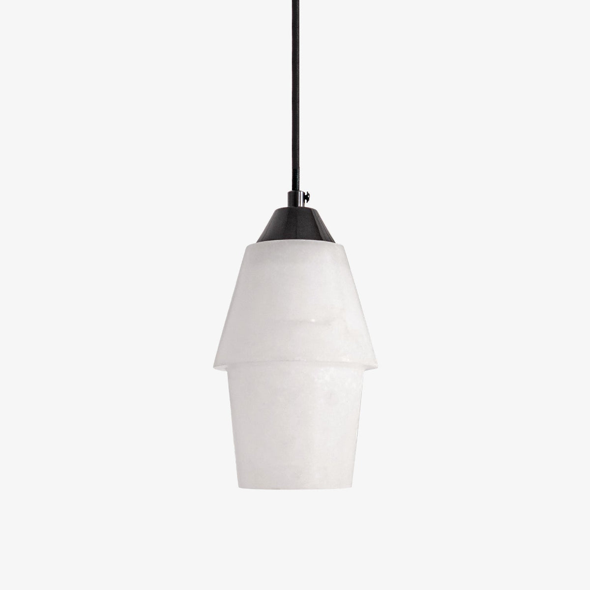 Ostara hanglamp van messing en albast