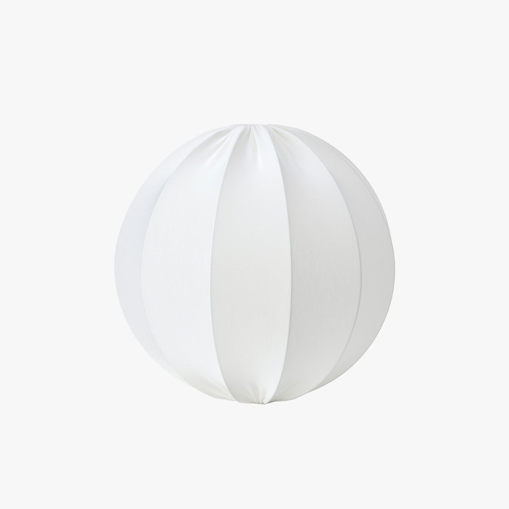 Renée Moderne Minimalistische Bolvormige Hanglamp Wit Metalen/Stof Slaapkamer/Woonkamer
