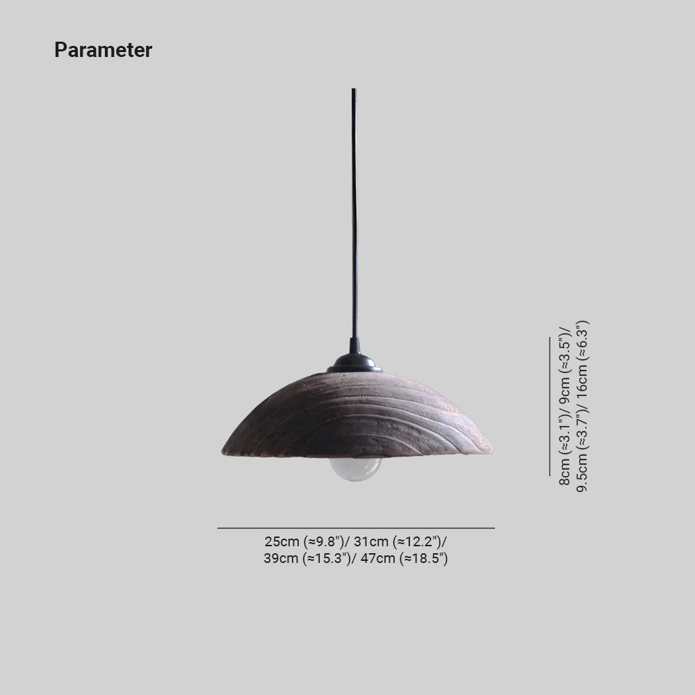 Alessio Moderne LED Hanglampen Bruin Hout Woonkamer Slaapkamer