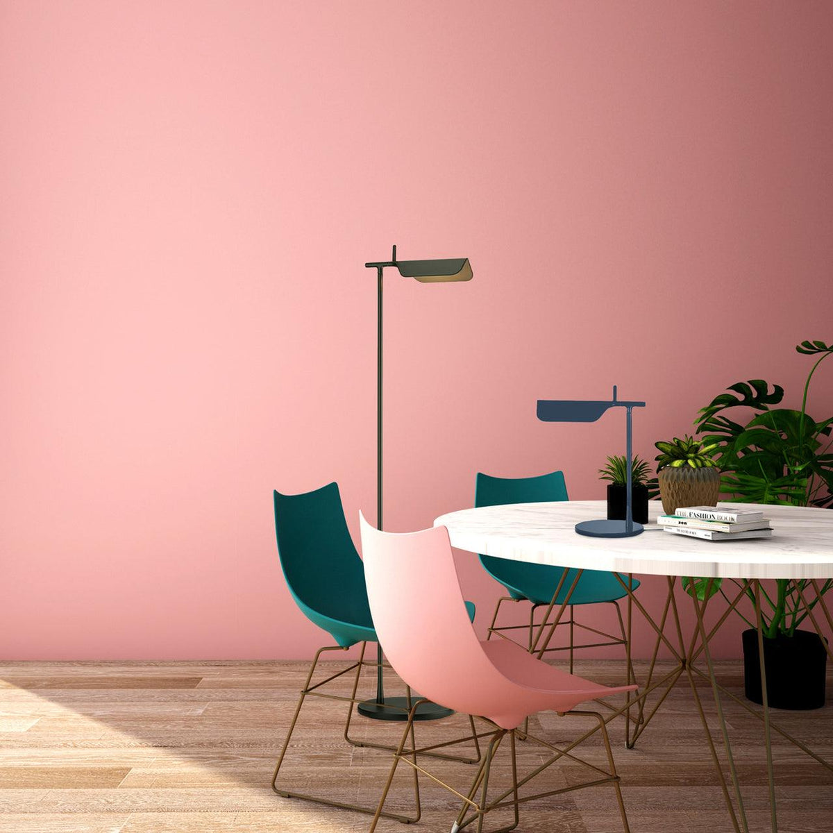 Ebonis Acryl Minimalistische vloerlamp