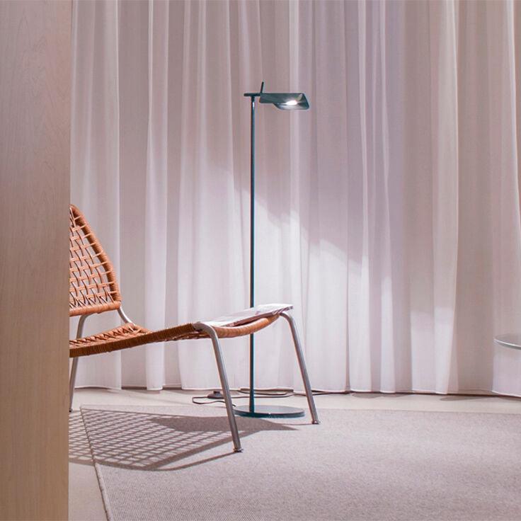 Ebonis Acryl Minimalistische vloerlamp
