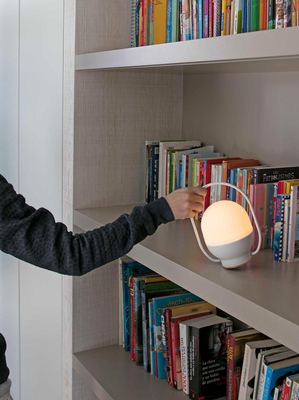 Orb Moderne tafellamp van glas