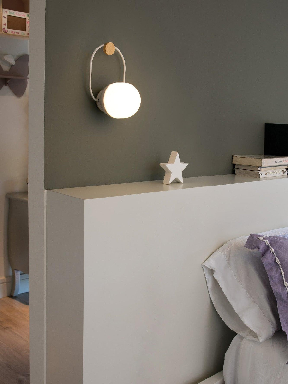 Orb Moderne tafellamp van glas