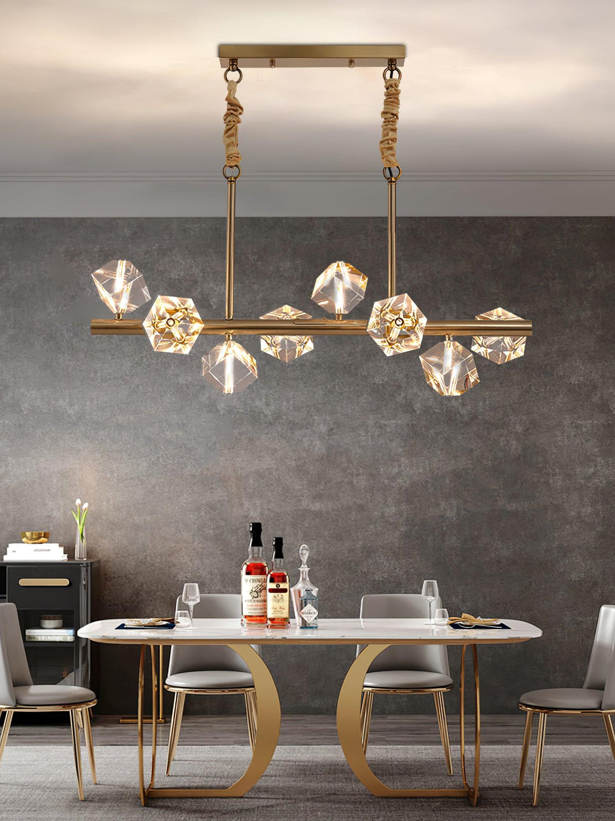 Eurthiel Luxe Kristal hanglamp