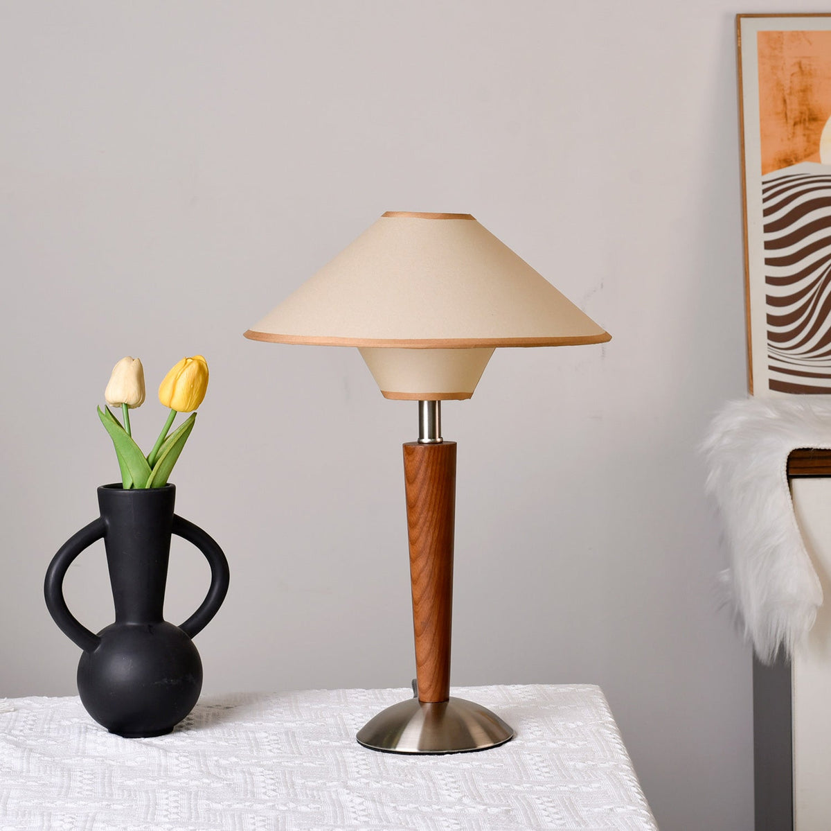 Roka tafellamp Talonwood
