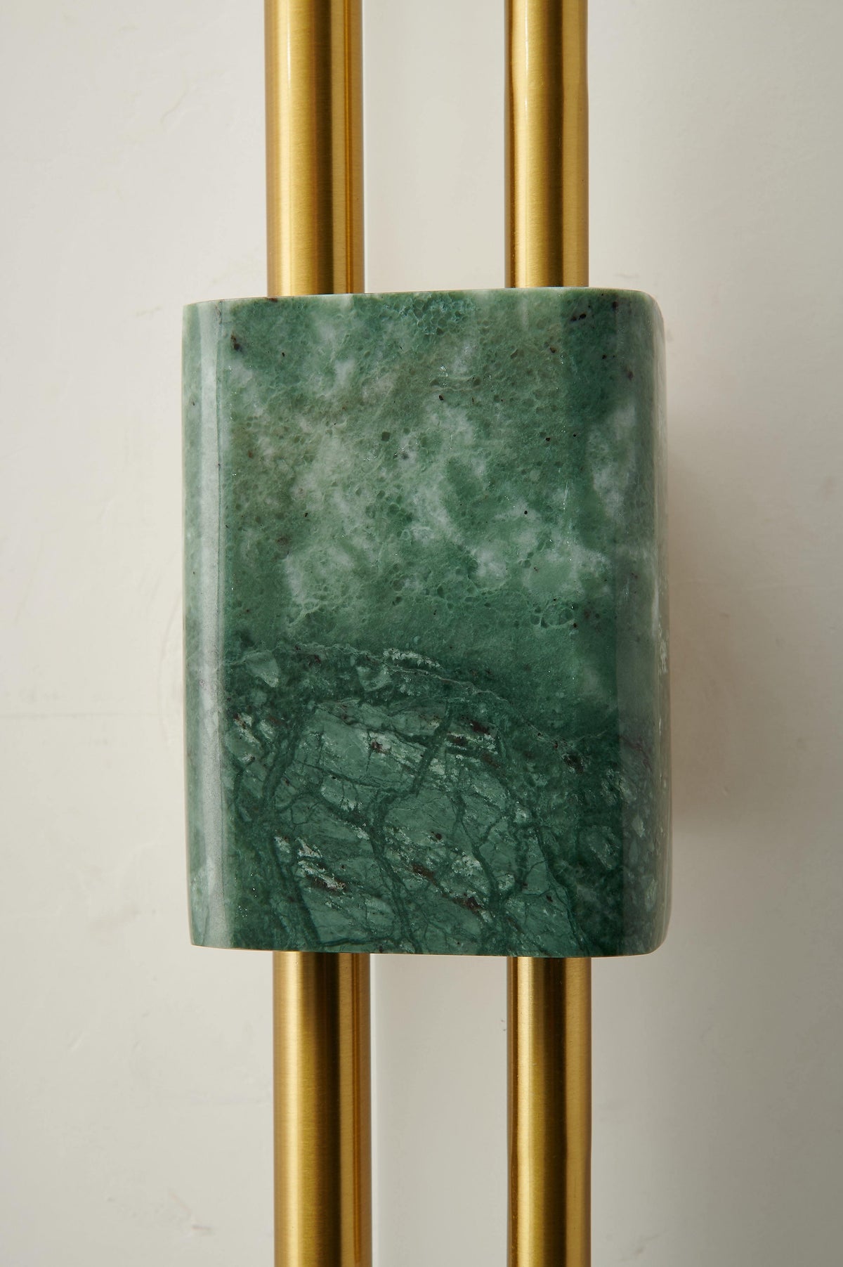 Evely Premium Noordse kunst wandlamp met marmer, met stekker
