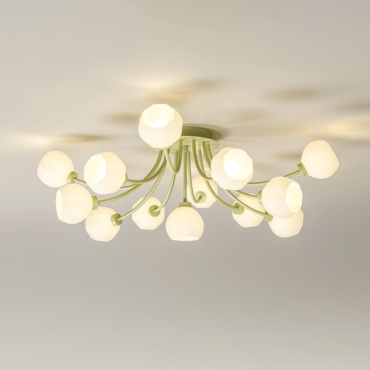 Florina bloemblaad plafondlamp