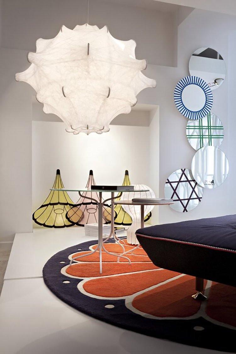 Soti moderne hanglamp van zijde