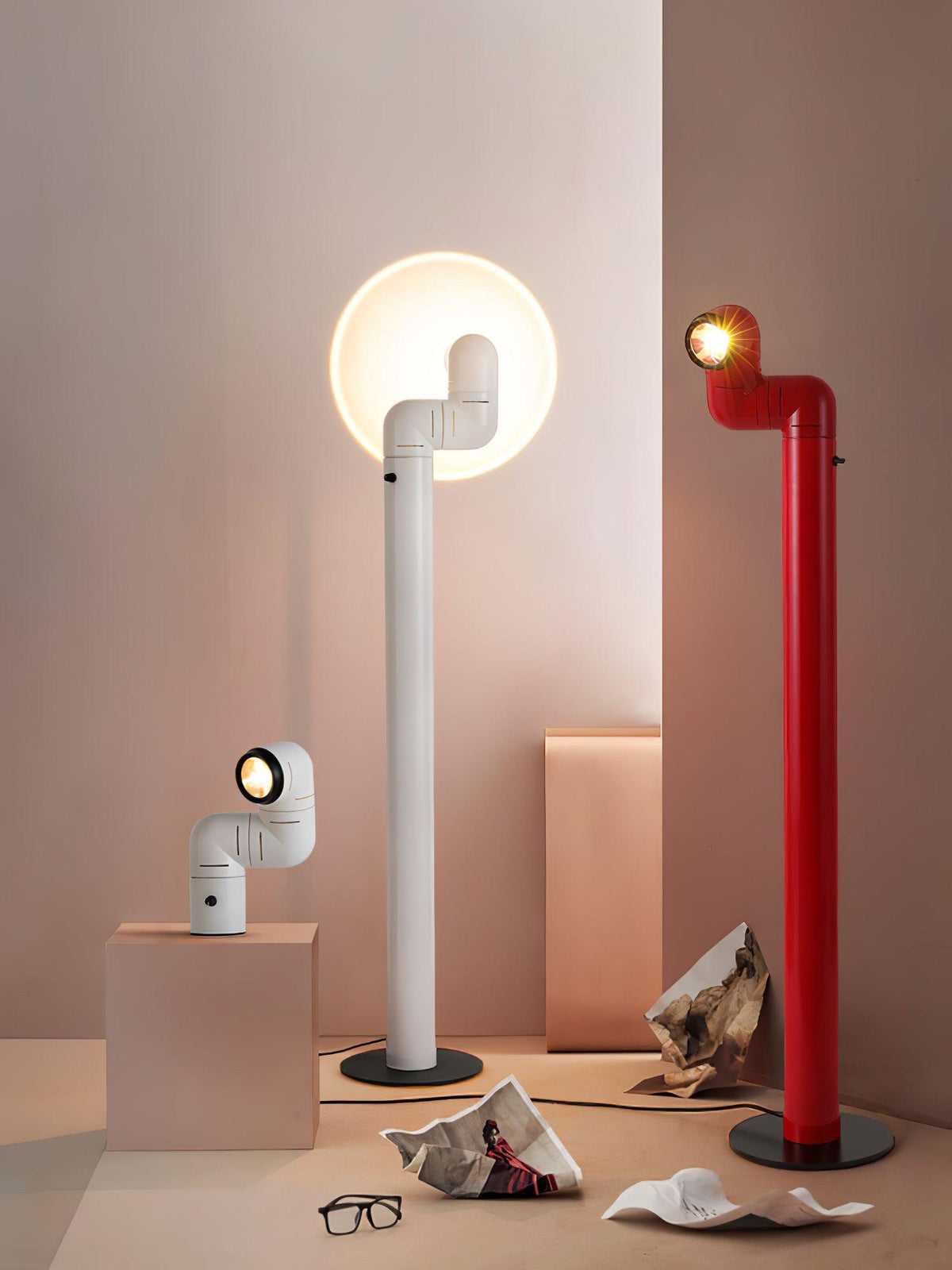 Nyor Aluminium vloerlamp