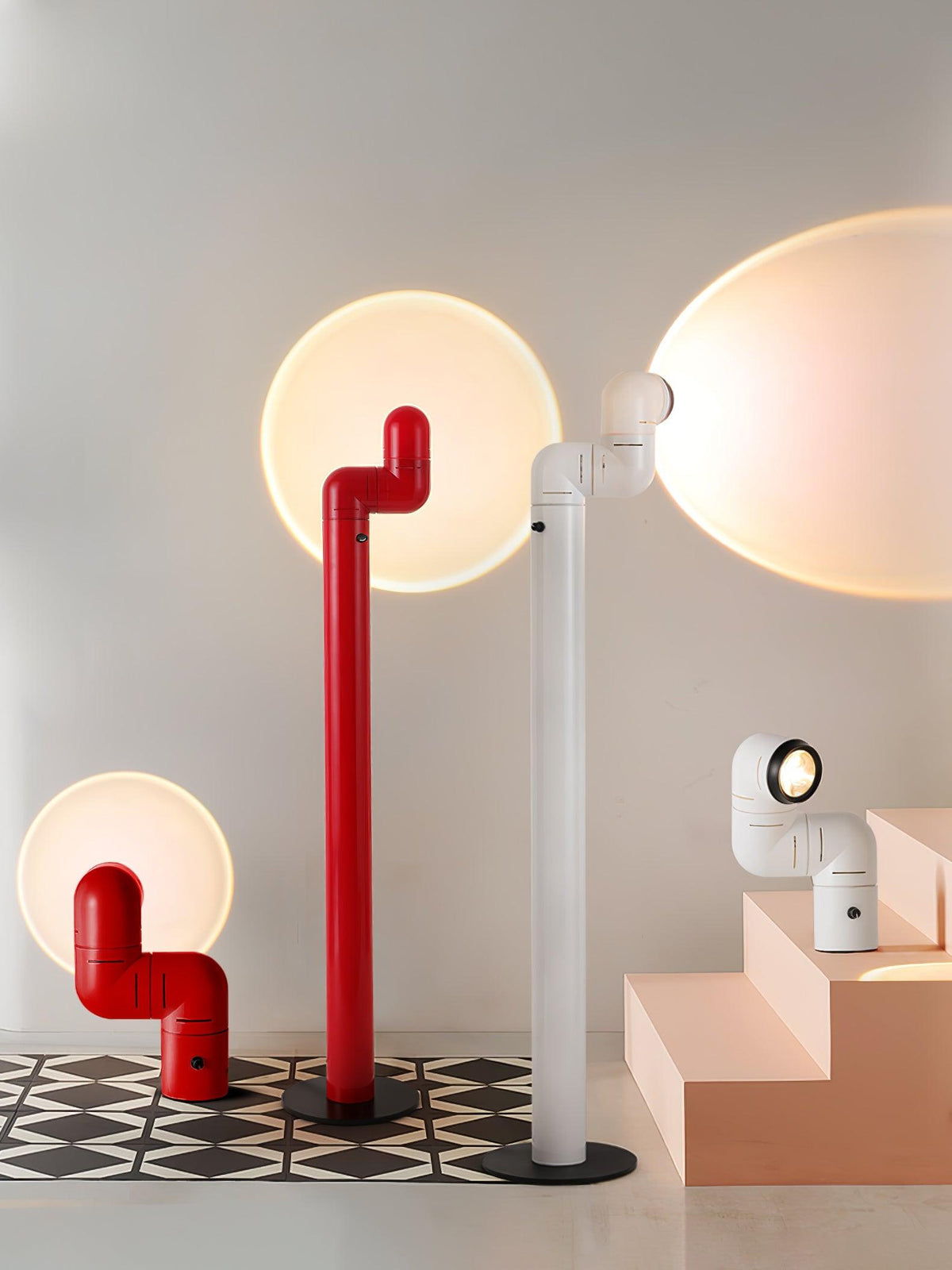Nyor Aluminium vloerlamp