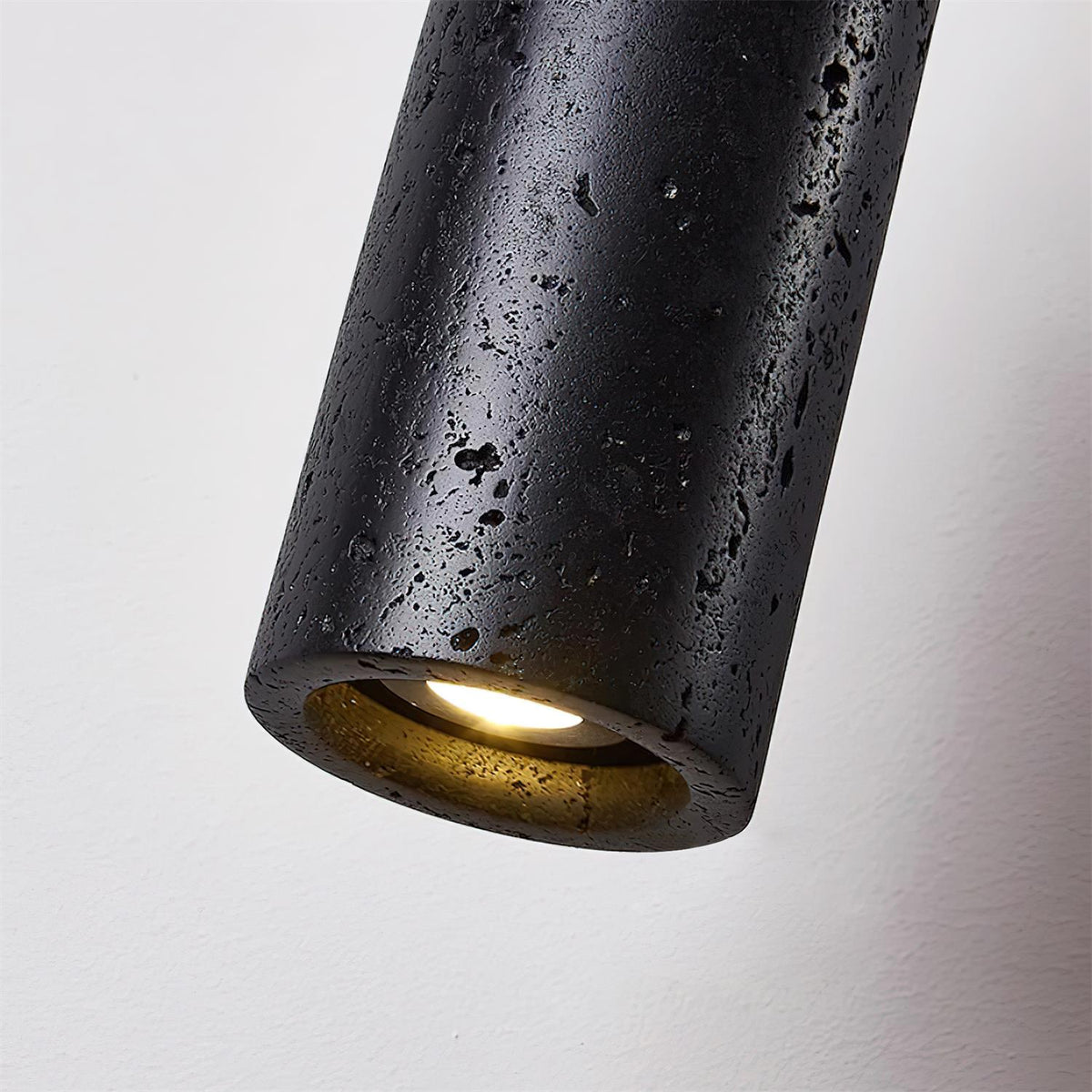 Nerova hanglamp travertin hout minimalistisch