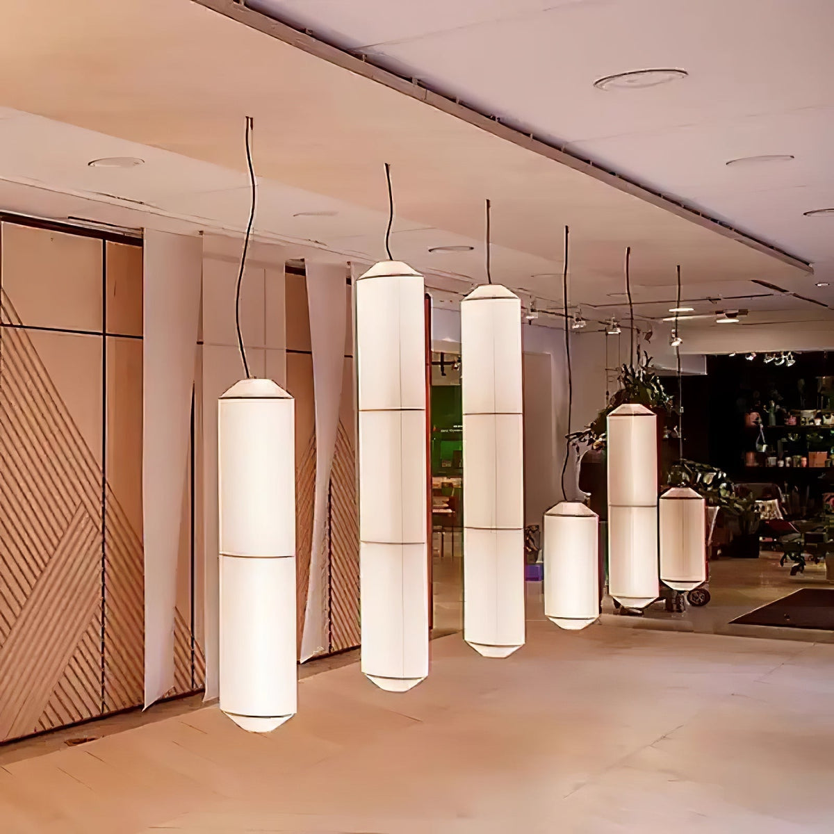 Oren moderne minimalistische hanglamp van natuurlijke mulberry zijde