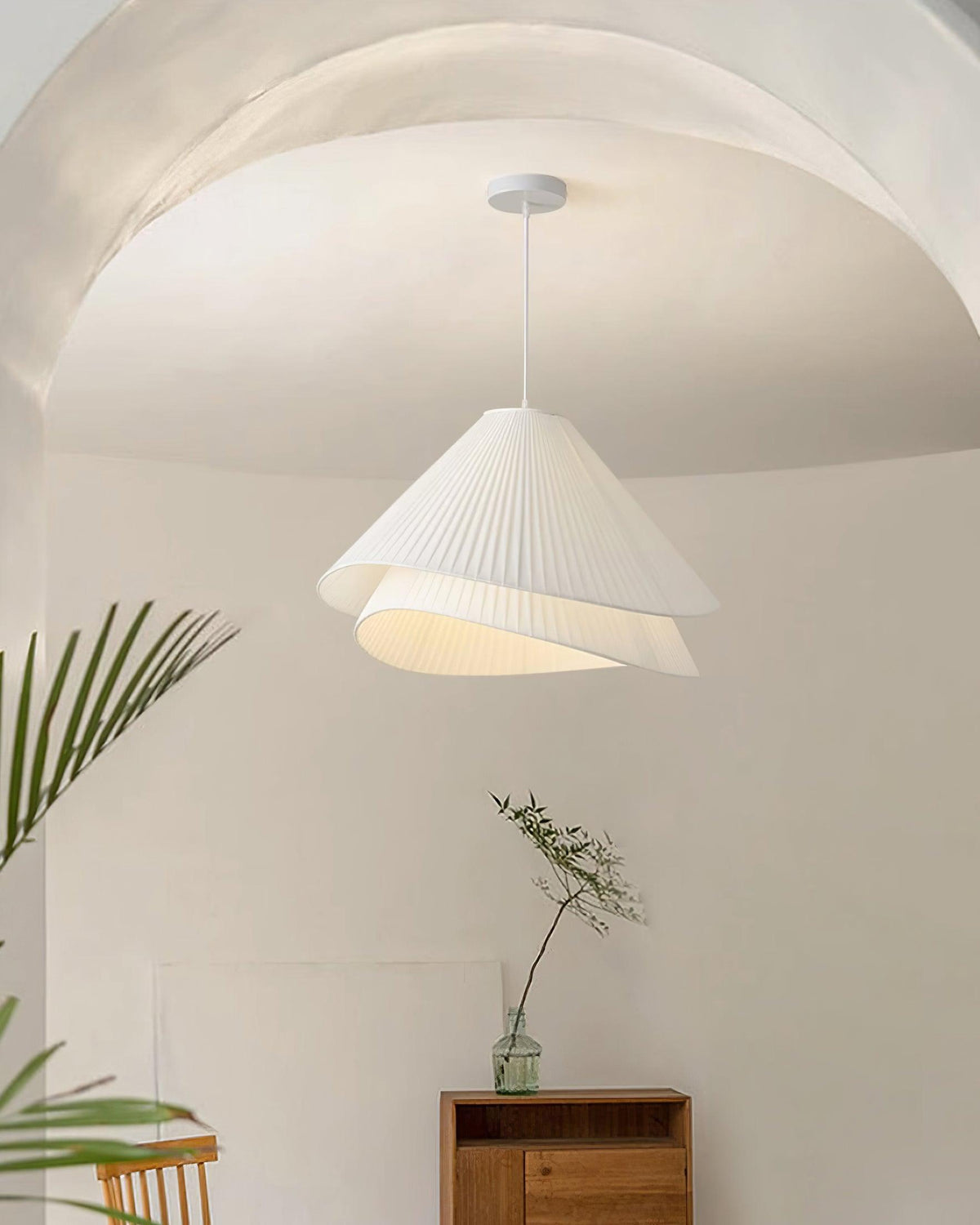 Tempo geplooide hanglamp
