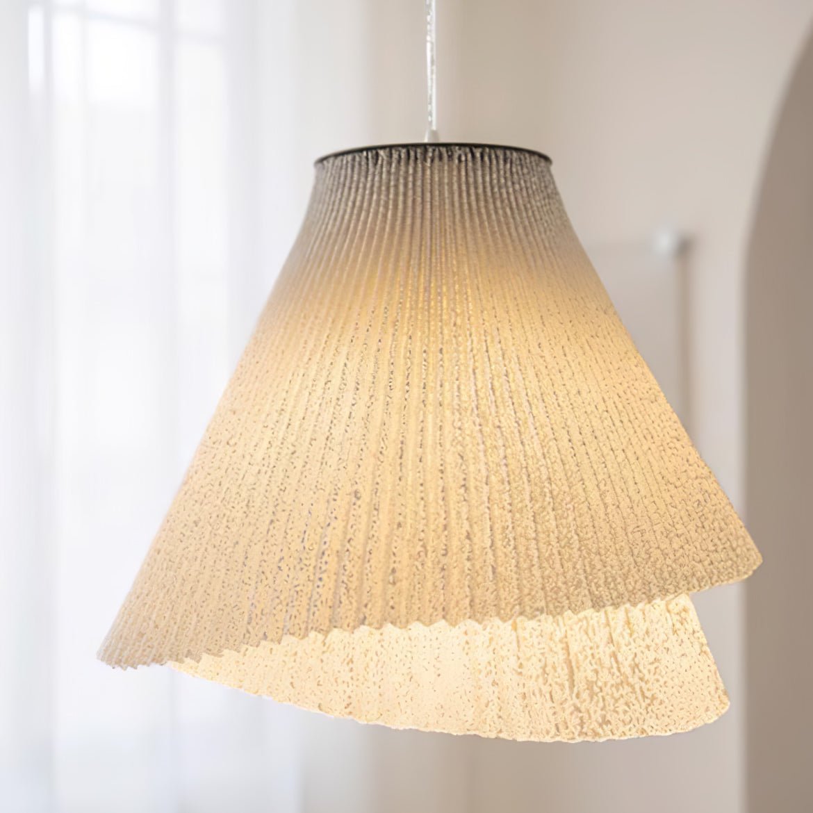 Viora Vintage hanglamp van geverfd staal