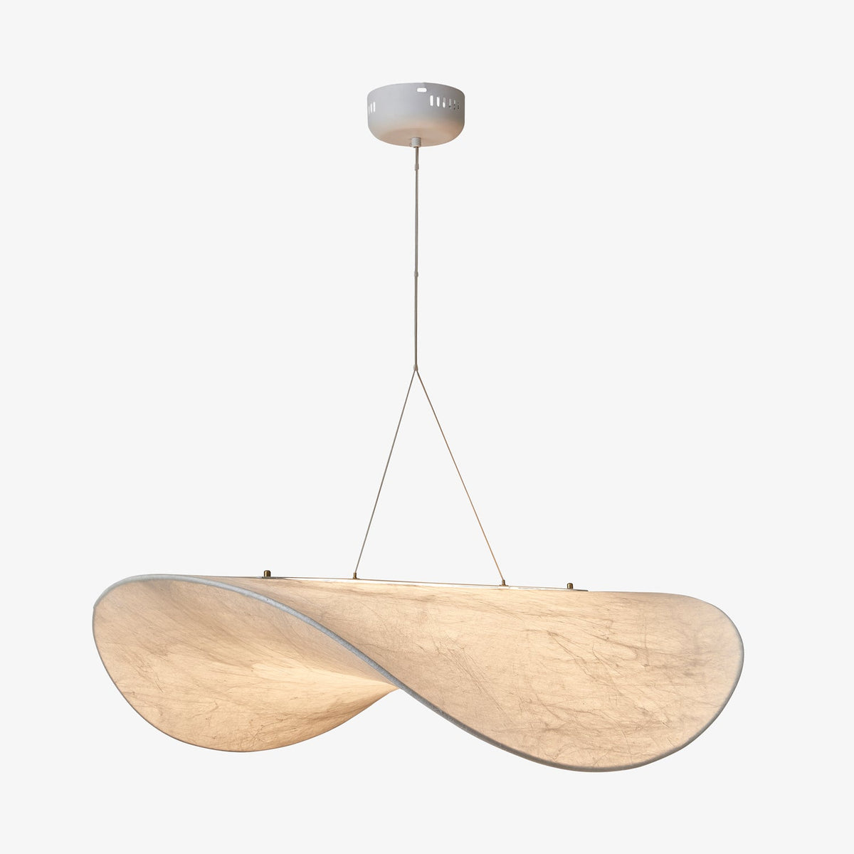 Marenis elegantie Nordic Zijde hanglamp