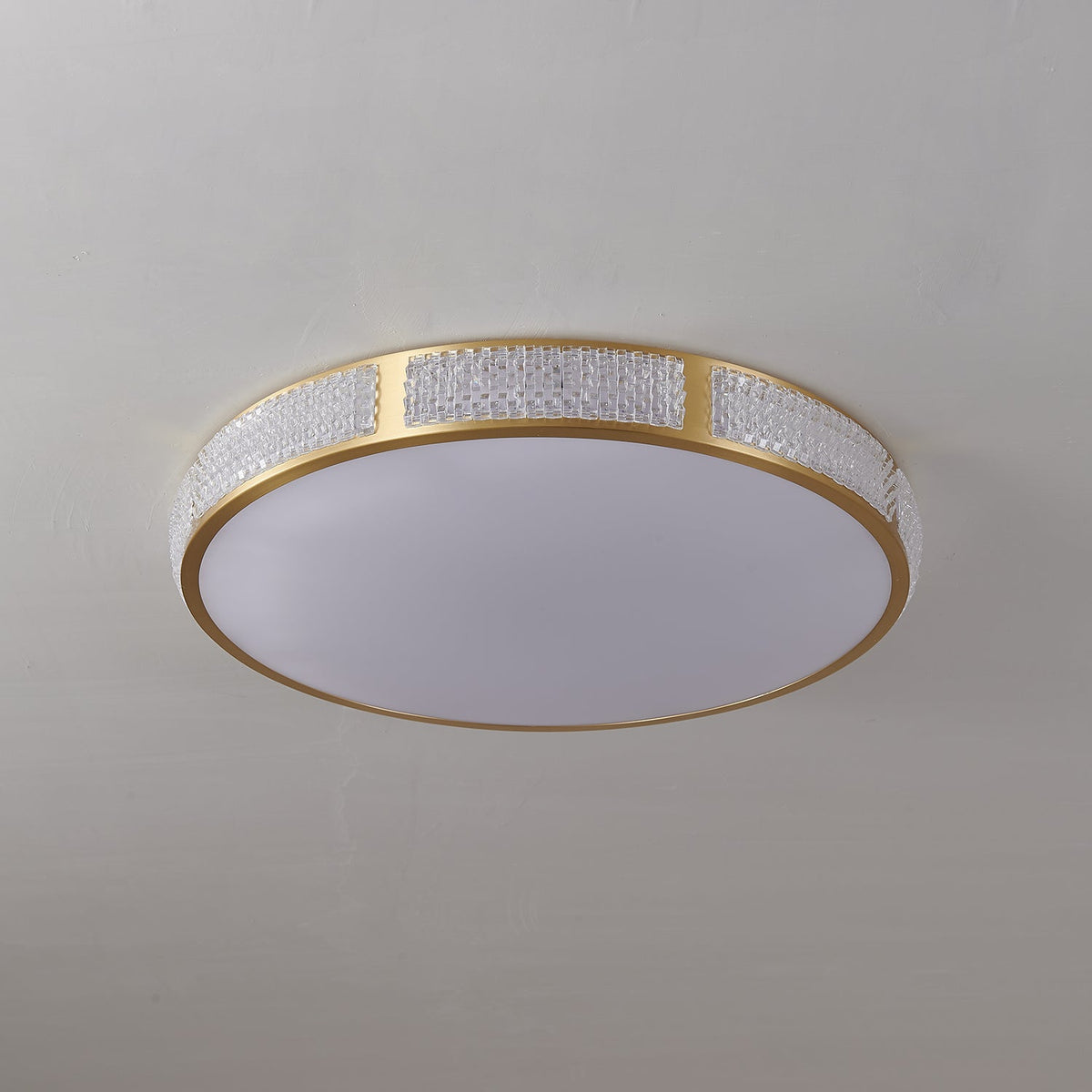 Oriuina plafondlamp messing acryl modern