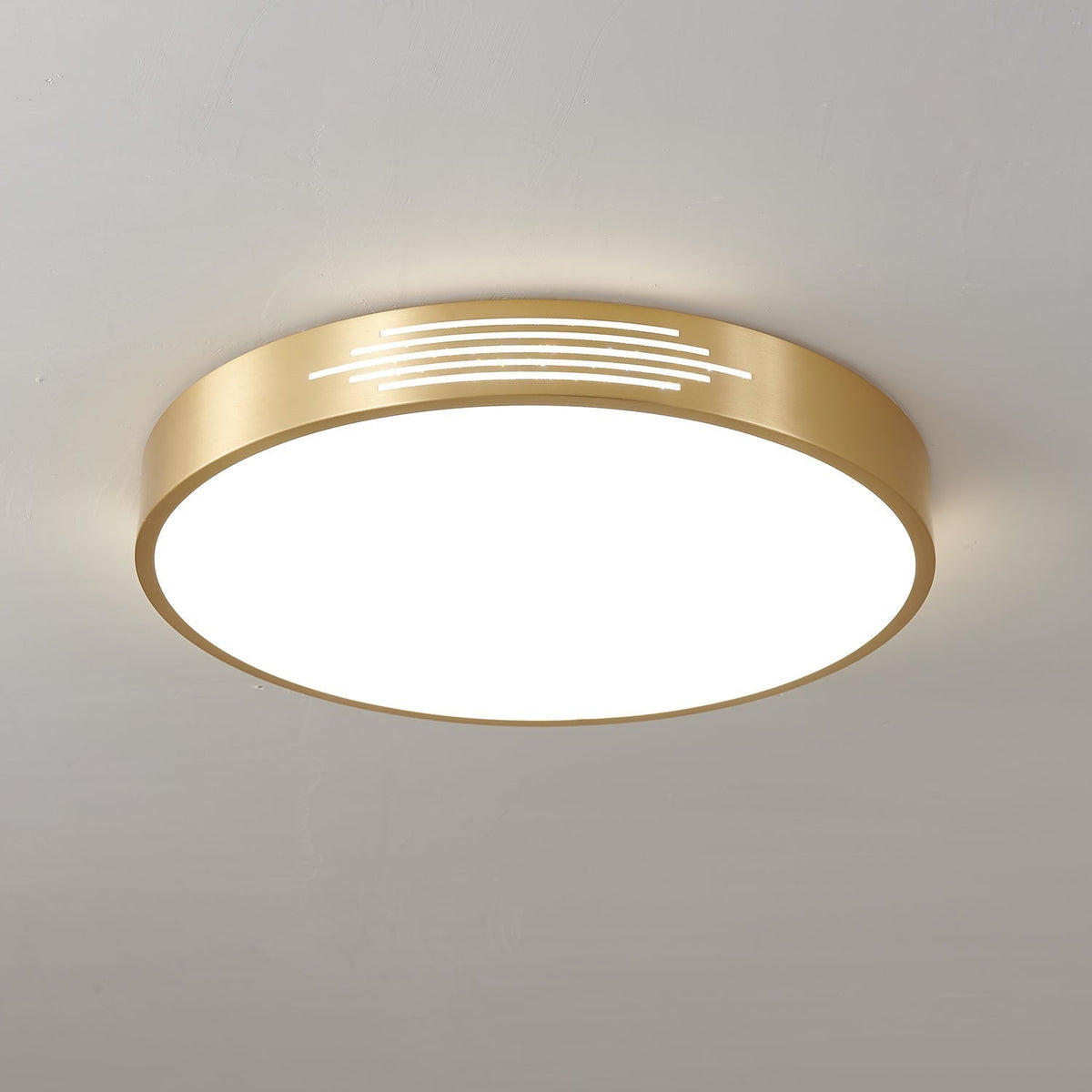 Oriuina plafondlamp messing acryl modern